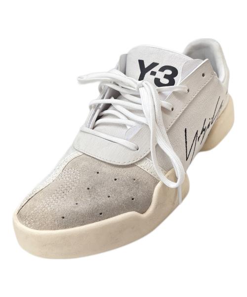 adidas（アディダス）adidas (アディダス) Y-3 (ワイスリー) adidas　Y-3　ローカットスニーカー ホワイト サイズ:25.5の古着・服飾アイテム