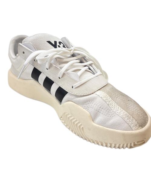adidas（アディダス）adidas (アディダス) Y-3 (ワイスリー) adidas　Y-3　ローカットスニーカー ホワイト サイズ:25.5の古着・服飾アイテム