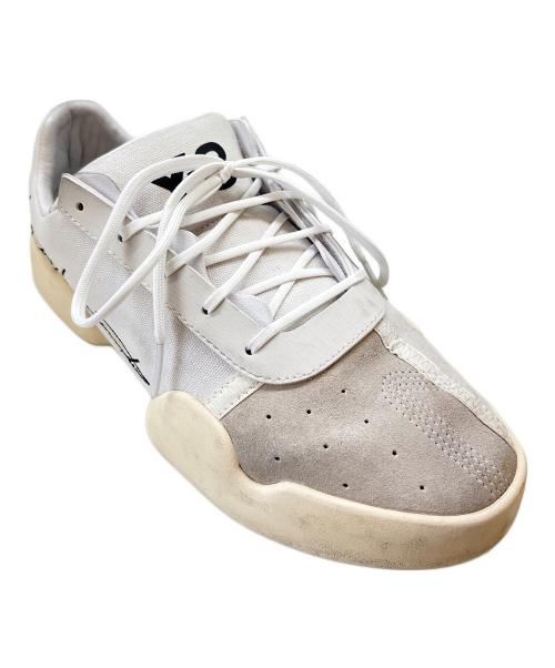 adidas（アディダス）adidas (アディダス) Y-3 (ワイスリー) adidas　Y-3　ローカットスニーカー ホワイト サイズ:25.5の古着・服飾アイテム