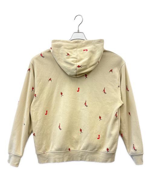 JORDAN BRAND（ジョーダン ブランド）JORDAN BRAND (ジョーダン ブランド) JORDAN BRAND　M J ESS HOL FLC PO スウェット　プルオーバーパーカー ベージュ サイズ:XLの古着・服飾アイテム