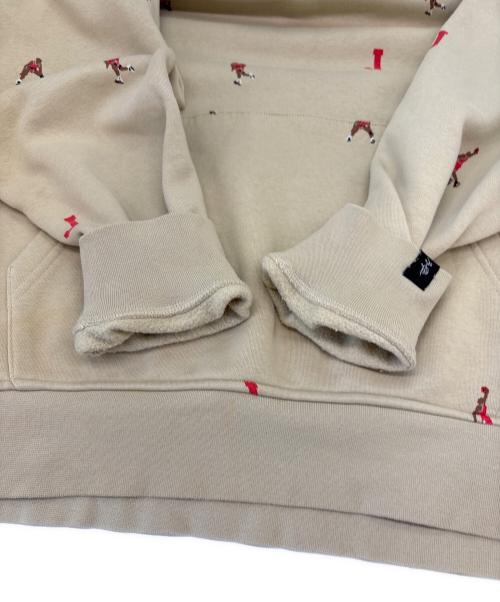 JORDAN BRAND（ジョーダン ブランド）JORDAN BRAND (ジョーダン ブランド) JORDAN BRAND　M J ESS HOL FLC PO スウェット　プルオーバーパーカー ベージュ サイズ:XLの古着・服飾アイテム