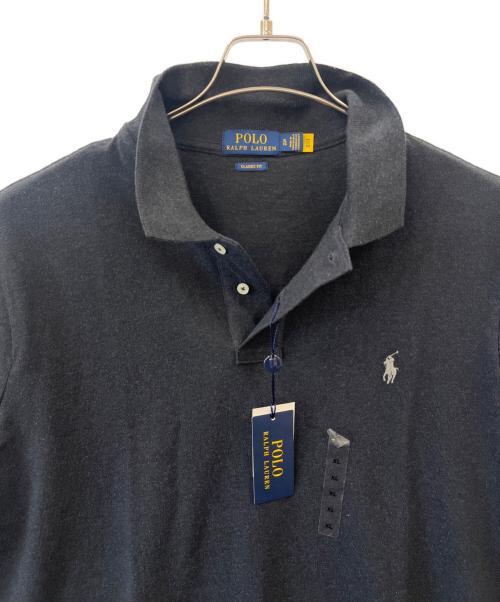 POLO RALPH LAUREN（ポロ・ラルフローレン）POLO RALPH LAUREN (ポロ・ラルフローレン) POLO RALPH LAUREN　半袖ポロシャツ グレー サイズ:XLの古着・服飾アイテム
