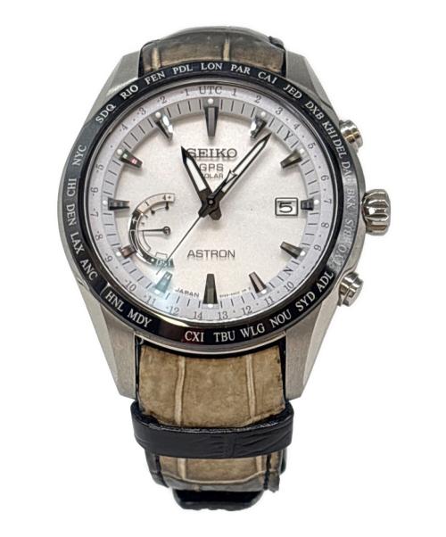 SEIKO（セイコー）SEIKO (セイコー) SEIKO　ASTRON　腕時計　ソーラー充電 ホワイトの古着・服飾アイテム
