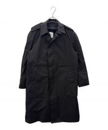 U'S NAVY（ユーエスネイビー）の古着「U'S NAVY　オールウェザーコート」｜ブラック