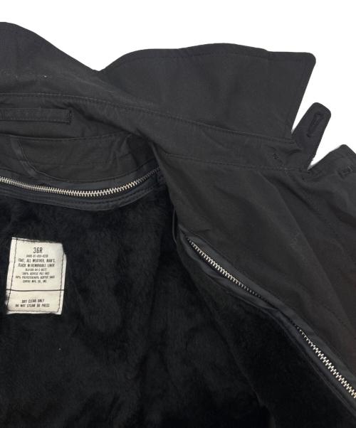 U'S NAVY（ユーエスネイビー）U'S NAVY (ユーエスネイビー) U'S NAVY　オールウェザーコート ブラック サイズ:36Rの古着・服飾アイテム