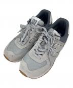 NEW BALANCEニューバランス）の古着「NEW BALANCE　ローカットスニーカー」｜グレー