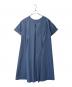 SUMI STYLE (スミ スタイル) SUMi STYLE　半袖ワンピース ブルー サイズ:F：5000円