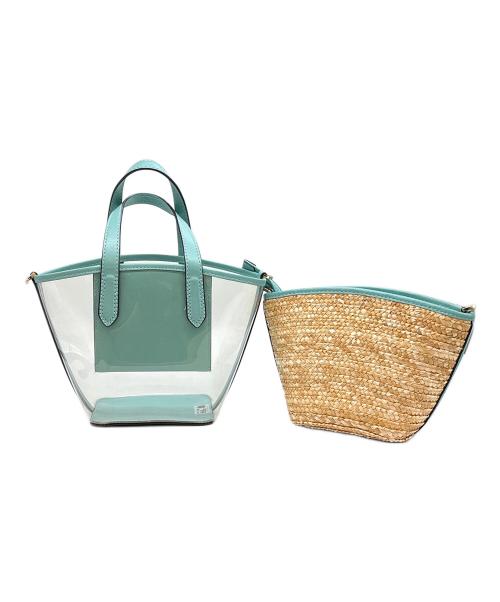 MICHAEL KORS（マイケルコース）MICHAEL KORS (マイケルコース) MICHAEL KORS 　2WAYショルダーバッグ ミントグリーンの古着・服飾アイテム