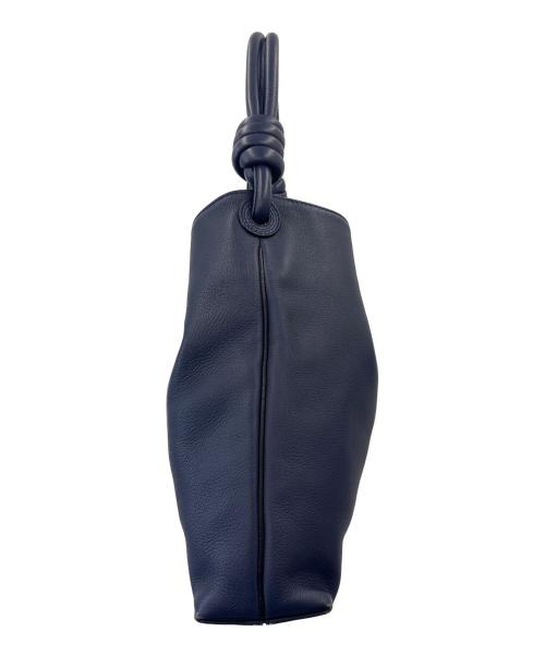 LOEWE（ロエベ）LOEWE (ロエベ) LOEWE　フラメンコ ホーボー　レザーハンドバッグ ネイビーの古着・服飾アイテム