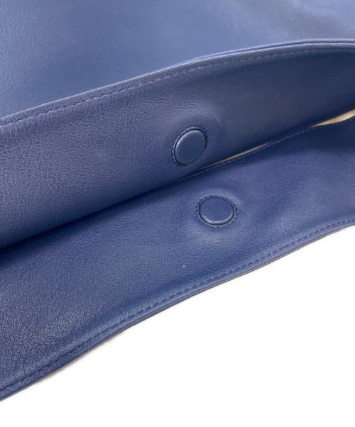 LOEWE（ロエベ）LOEWE (ロエベ) LOEWE　フラメンコ ホーボー　レザーハンドバッグ ネイビーの古着・服飾アイテム