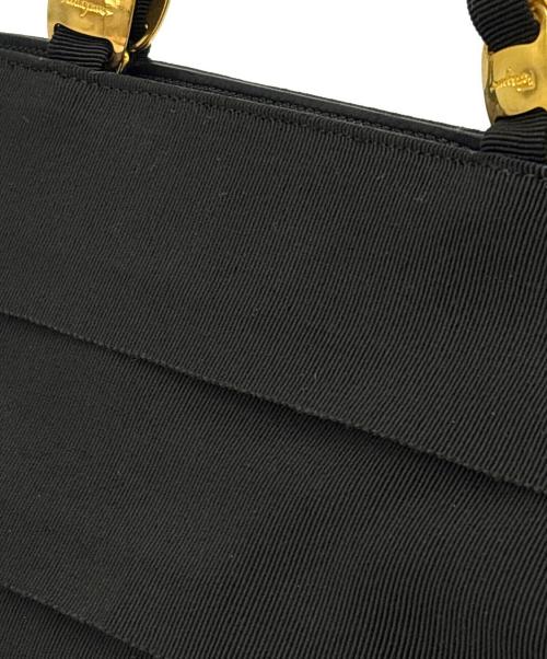 Salvatore Ferragamo（サルヴァトーレ フェラガモ）Salvatore Ferragamo (サルヴァトーレ フェラガモ) Salvatore Ferragamo　ハンドバッグ ブラックの古着・服飾アイテム