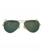 RAY-BANレイバン）の古着「RAY-BAN　サングラス」｜ゴールド