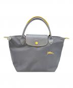 LONGCHAMPロンシャン）の古着「LONGCHAMP　ル プリアージュ クラブ トップハンドルバッグ S　ハンドバッグ」