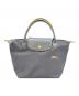LONGCHAMP（ロンシャン）の古着「LONGCHAMP　ル プリアージュ クラブ トップハンドルバッグ S　ハンドバッグ」