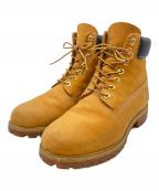 Timberlandティンバーランド）の古着「Timberland　6IN PREM BT WHEAT NB　ブーツ」｜キャメル