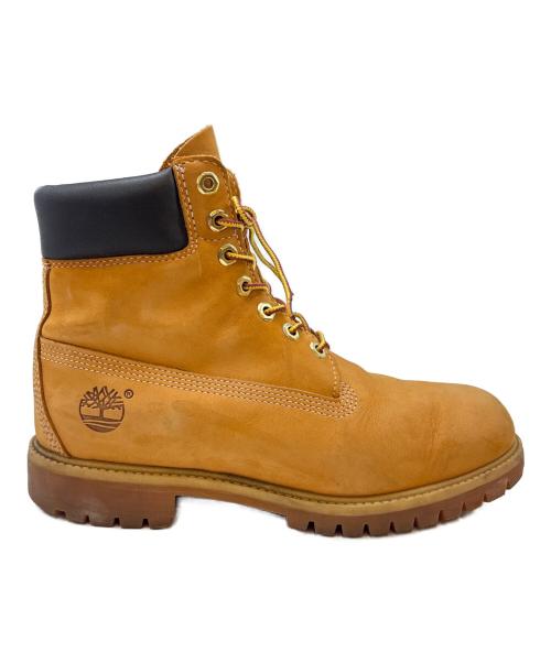 Timberland（ティンバーランド）Timberland (ティンバーランド) Timberland　6IN PREM BT WHEAT NB　ブーツ キャメル サイズ:8 1/2の古着・服飾アイテム