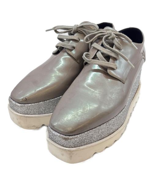 STELLA McCARTNEY（ステラマッカートニー）STELLA McCARTNEY (ステラマッカートニー) STELLA McCARTNEY　エリス　プラットフォームシューズ ベージュ サイズ:36の古着・服飾アイテム