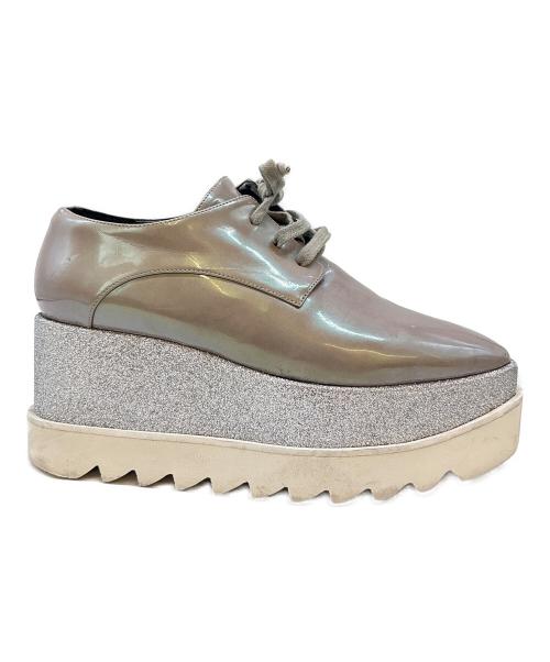 STELLA McCARTNEY（ステラマッカートニー）STELLA McCARTNEY (ステラマッカートニー) STELLA McCARTNEY　エリス　プラットフォームシューズ ベージュ サイズ:36の古着・服飾アイテム