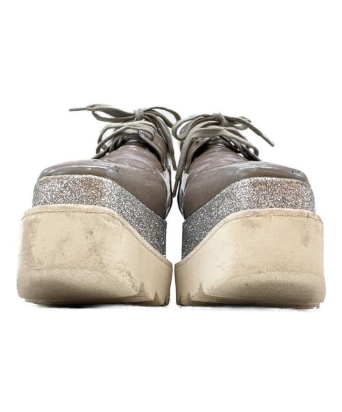 STELLA McCARTNEY（ステラマッカートニー）STELLA McCARTNEY (ステラマッカートニー) STELLA McCARTNEY　エリス　プラットフォームシューズ ベージュ サイズ:36の古着・服飾アイテム