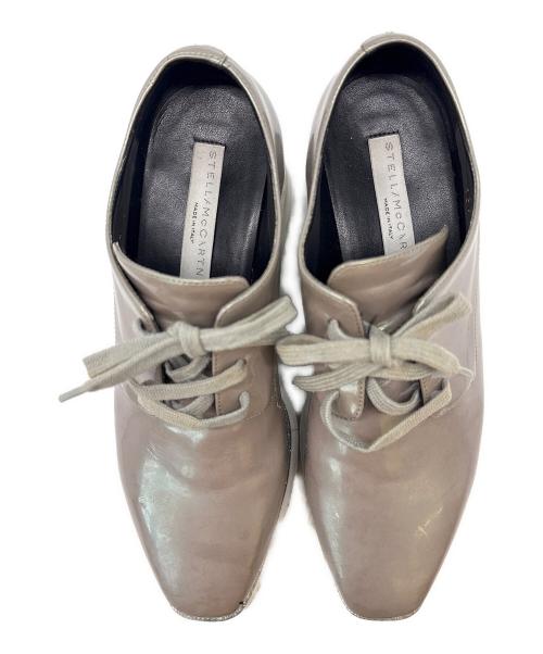 STELLA McCARTNEY（ステラマッカートニー）STELLA McCARTNEY (ステラマッカートニー) STELLA McCARTNEY　エリス　プラットフォームシューズ ベージュ サイズ:36の古着・服飾アイテム
