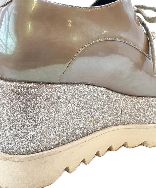 STELLA McCARTNEY（ステラマッカートニー）STELLA McCARTNEY (ステラマッカートニー) STELLA McCARTNEY　エリス　プラットフォームシューズ ベージュ サイズ:36の古着・服飾アイテム