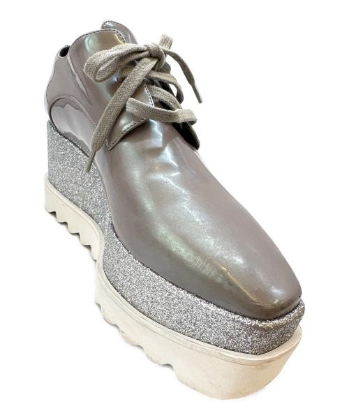 STELLA McCARTNEY（ステラマッカートニー）STELLA McCARTNEY (ステラマッカートニー) STELLA McCARTNEY　エリス　プラットフォームシューズ ベージュ サイズ:36の古着・服飾アイテム