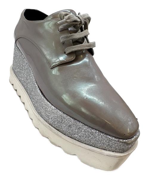 STELLA McCARTNEY（ステラマッカートニー）STELLA McCARTNEY (ステラマッカートニー) STELLA McCARTNEY　エリス　プラットフォームシューズ ベージュ サイズ:36の古着・服飾アイテム