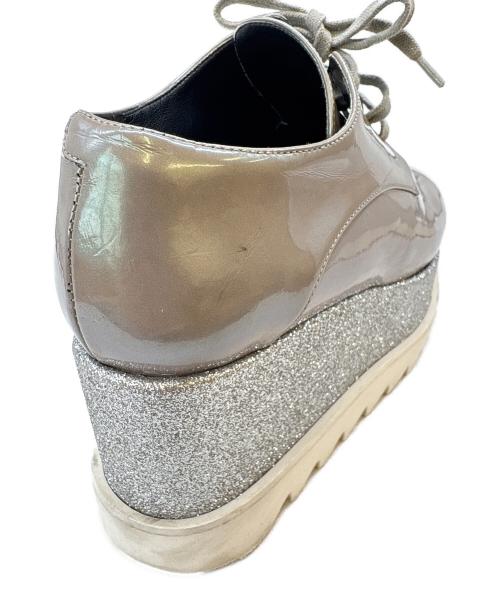 STELLA McCARTNEY（ステラマッカートニー）STELLA McCARTNEY (ステラマッカートニー) STELLA McCARTNEY　エリス　プラットフォームシューズ ベージュ サイズ:36の古着・服飾アイテム