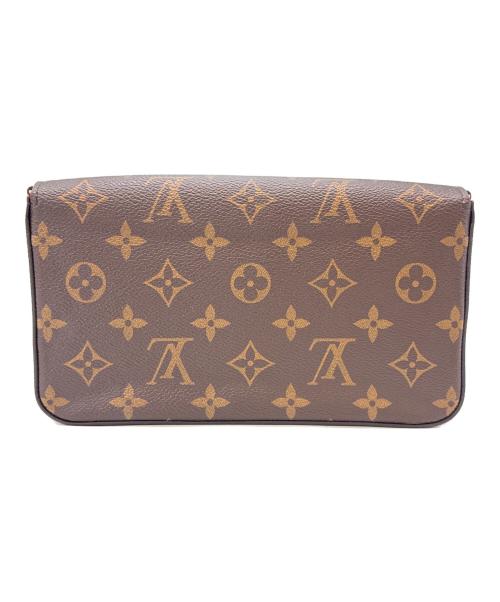 LOUIS VUITTON（ルイ ヴィトン）LOUIS VUITTON (ルイ ヴィトン) LOUIS VUITTON　モノグラム　ポシェット・フェリシー　チェーンショルダーバッグ ブラウンの古着・服飾アイテム