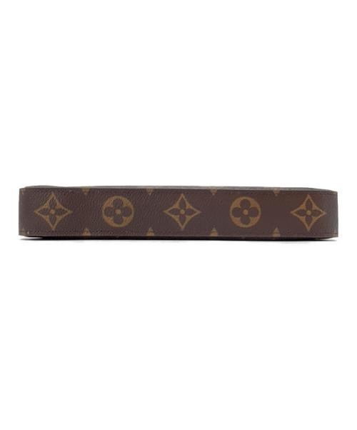 LOUIS VUITTON（ルイ ヴィトン）LOUIS VUITTON (ルイ ヴィトン) LOUIS VUITTON　モノグラム　ポシェット・フェリシー　チェーンショルダーバッグ ブラウンの古着・服飾アイテム