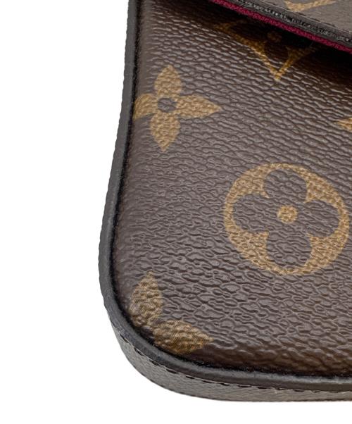 LOUIS VUITTON（ルイ ヴィトン）LOUIS VUITTON (ルイ ヴィトン) LOUIS VUITTON　モノグラム　ポシェット・フェリシー　チェーンショルダーバッグ ブラウンの古着・服飾アイテム