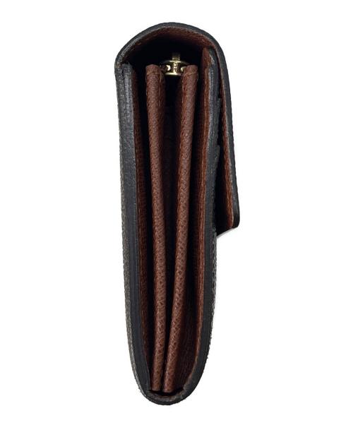 LOUIS VUITTON（ルイ ヴィトン）LOUIS VUITTON (ルイ ヴィトン) LOUIS VUITTON　ポルトフォイユ・サラ　モノグラム　長財布 ブラウンの古着・服飾アイテム