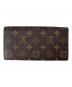 LOUIS VUITTON (ルイ ヴィトン) LOUIS VUITTON　ポルトフォイユ・サラ　モノグラム　長財布 ブラウン：25000円