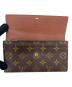 中古・古着 LOUIS VUITTON (ルイ ヴィトン) LOUIS VUITTON　ポルトフォイユ・サラ　モノグラム　長財布 ブラウン：25000円
