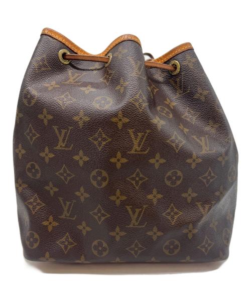 LOUIS VUITTON（ルイ ヴィトン）LOUIS VUITTON (ルイ ヴィトン) LOUIS VUITTON　モノグラム　プチノエ　ショルダーバッグ ブラウンの古着・服飾アイテム