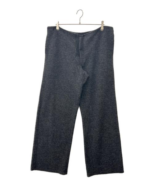 YOHJI YAMAMOTO（ヨウジヤマモト）YOHJI YAMAMOTO (ヨウジヤマモト) YOHJI YAMAMOTO　ウールパンツ グレー サイズ:Ｍの古着・服飾アイテム