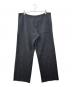 YOHJI YAMAMOTO (ヨウジヤマモト) YOHJI YAMAMOTO　ウールパンツ グレー サイズ:Ｍ：8000円