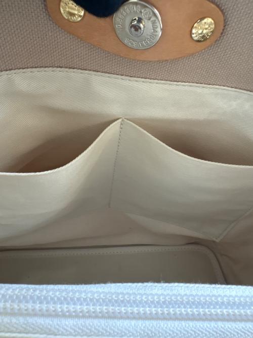 russet（ラシット）russet (ラシット) russet　ハンドバッグ ベージュの古着・服飾アイテム