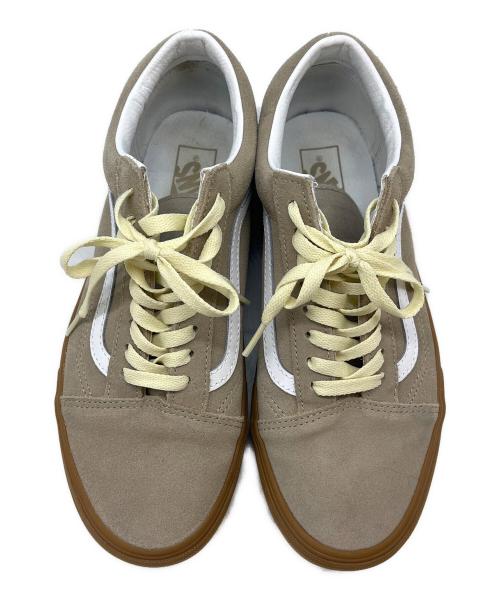 VANS（ヴァンズ）VANS (ヴァンズ) VANS オールドスクール　ローカットスニーカー ベージュ サイズ:27.5の古着・服飾アイテム