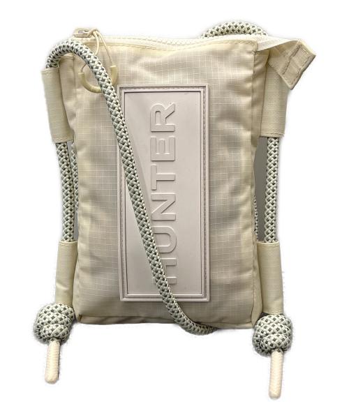 HUNTER（ハンター）HUNTER (ハンター) HUNTER　ショルダーポーチ ホワイトの古着・服飾アイテム