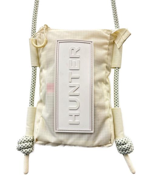 HUNTER（ハンター）HUNTER (ハンター) HUNTER　ショルダーポーチ ホワイトの古着・服飾アイテム
