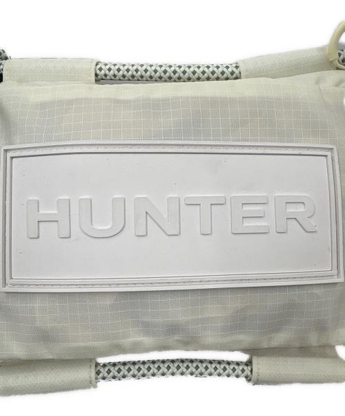 HUNTER（ハンター）HUNTER (ハンター) HUNTER　ショルダーポーチ ホワイトの古着・服飾アイテム