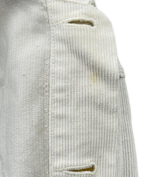 POLO RALPH LAUREN（ポロ・ラルフローレン）POLO RALPH LAUREN (ポロ・ラルフローレン) POLO RALPH LAUREN　コーデュロイトラッカージャケット ホワイト サイズ:Ｌの古着・服飾アイテム