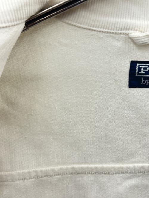 POLO RALPH LAUREN（ポロ・ラルフローレン）POLO RALPH LAUREN (ポロ・ラルフローレン) POLO RALPH LAUREN　コーデュロイトラッカージャケット ホワイト サイズ:Ｌの古着・服飾アイテム