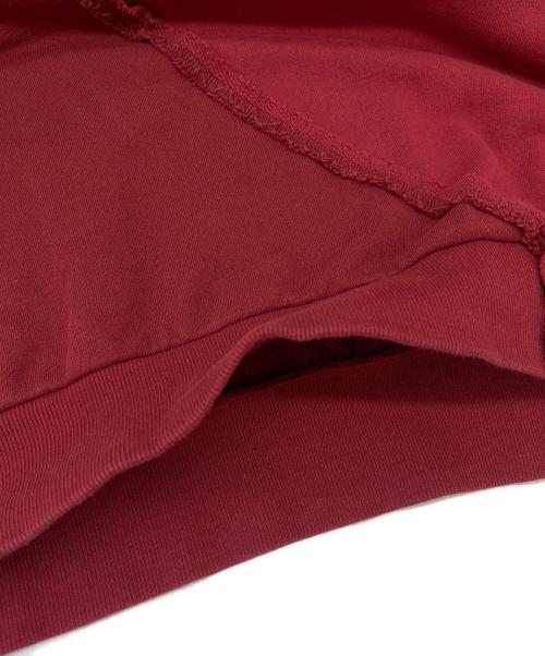 ZUTOMAYO（ズトマヨ）ZUTOMAYO (ズトマヨ) ZUTOMAYO　ハーフジップスウェット レッド サイズ:XLの古着・服飾アイテム