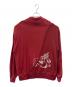 ZUTOMAYO (ズトマヨ) ZUTOMAYO　ハーフジップスウェット レッド サイズ:XL：6000円