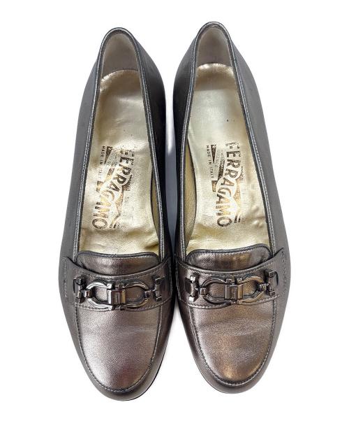 Salvatore Ferragamo（サルヴァトーレ フェラガモ）Salvatore Ferragamo (サルヴァトーレ フェラガモ) Salvatore Ferragamo　ガンチーニ ローファー サイズ:4 1/2の古着・服飾アイテム