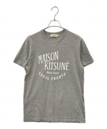 maison kitsune（メゾンキツネ）の古着「MAISON KITSUNE　半袖カットソー」｜グレー