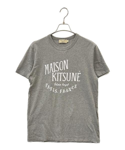 maison kitsune（メゾンキツネ）maison kitsune (メゾンキツネ) MAISON KITSUNE　半袖カットソー グレー サイズ:Ｓの古着・服飾アイテム