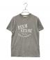 maison kitsune（メゾンキツネ）の古着「MAISON KITSUNE　半袖カットソー」｜グレー
